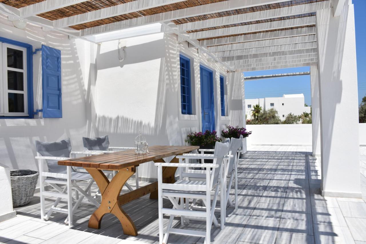 Spacious Veranda, House For 3, In The Village. Kamari  Exterior photo